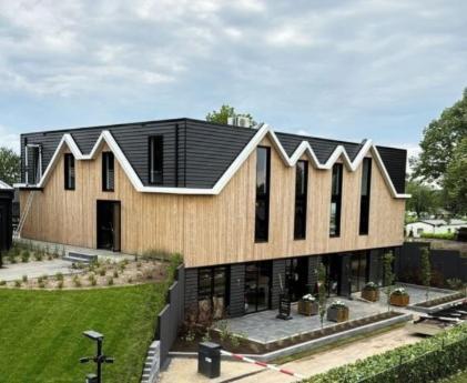 Ferienhaus / Chalet / Bungalow Am See, Holland, Niederlande, Lathum エクステリア 写真